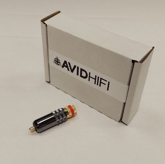 AVID SCT CABLE RCA CONNECTOR (RED)