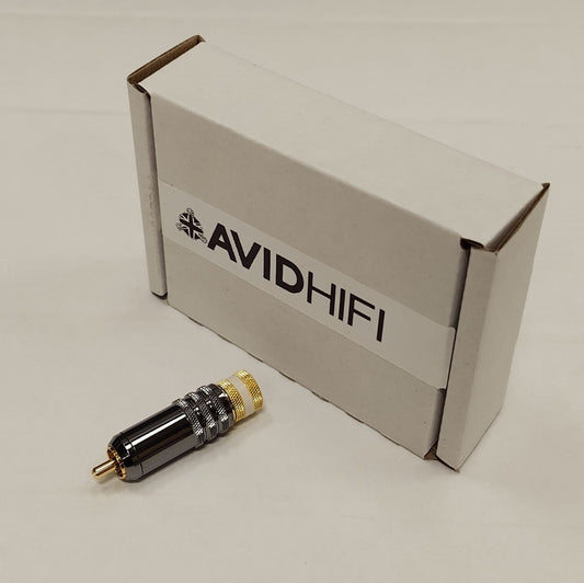 AVID SCT CABLE RCA CONNECTOR (WHITE)